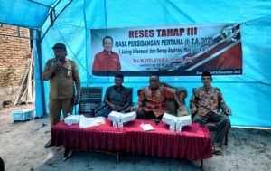 Serap Aspirasi, Itol Syaiful Tonra Reses di Balombong
