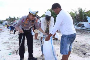 Polres Majene Kembali Gelar Program Lingkungan Bersih Pelanggaran Dan Lingkungan Bersih Sampah