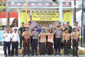 Wakapolda Sulbar Cek Pos Operasi Lilin Di Majene Pastikan Keamanan Jelang Nataru