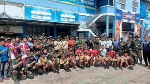 Satpol-PP, TNI-POLRI Bersama Instansi Terkait Di Majene Gelar Kerja Bakti Guna Antisipasi Banjir