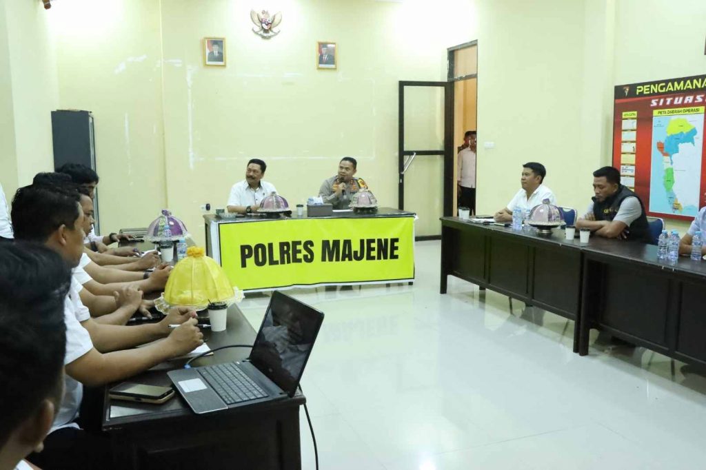 Polres Majene Terima Kunjungan Dirreskrimum Polda Sulbar