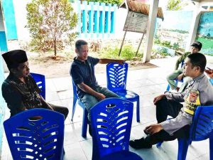 Jelang Pemilu 2024, Bhabinkamtibmas Desa Bukit Samang Ajak Masyarakat Jaga Kamtibmas