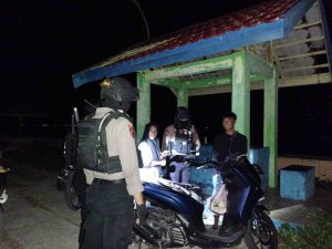 Polres Majene Gencar Lakukan Patroli Malam