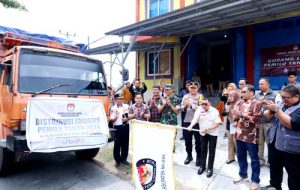 KPU Majene  Distribusikan 38.737 Surat Suara ke Kecamatan