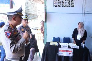 Operasi Mantap Brata, Tim Pamatwil Polda Sulbar Kunjungi TPS Di Wilayah Majene