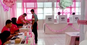 132 Warga Binaan dan Pegawai Rutan Majene Nyoblos di TPS Khusus
