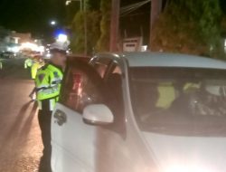 Puluhan Kendaraan Bermotor Terjaring Razia Polisi di Majene