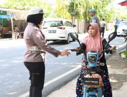 Satuan Lalu Lintas Polres Majene Telah Menindak Puluhan Pelanggar Di Hari Ketiga Operasi Keselamatan