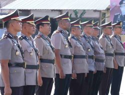 Polres Majene Gelar Upacara Serah Terima Jabatan