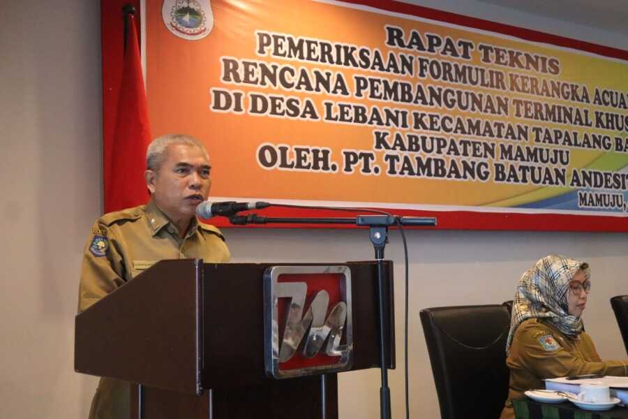 pembangunan terminal khusus di mamuju