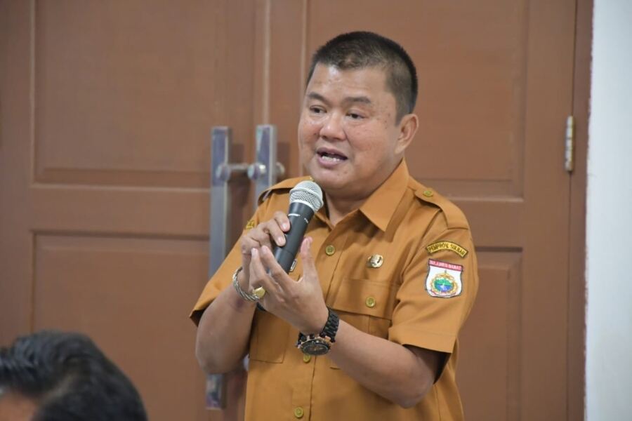 Kepala Dinas Komunikasi Informatika Persandian Statistik Pemprov Sulbar, Mustari Mula
