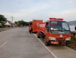 Ada yang Unik di CFD di Jalan Arteri Mamuju. Ada Toilet Berjalan