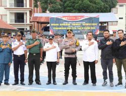 Polres Majene Majene Gelar Apel Gelar Pasukan Tanda Dimulainya Operasi Ketupat 2024