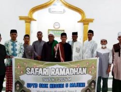 Gelar Safari Ramadhan, SMKN 5 Majene Kunjungi Sejumlah Masjid