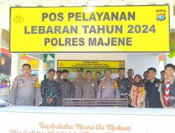 Wakapolres Majene Cek Kesiapan Personel Operasi Pos Ops Ketupat