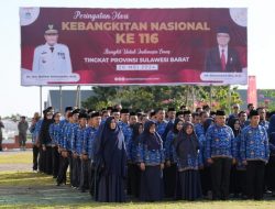 Peringatan Harkitnas di Sulbar, Ini yang Disampaikan Pj Gubernur Bahtiar