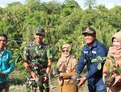 Kodim 1401 Majene Bersama Dinast Terkait Laksanakan Tanam Pohon