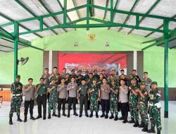 Dalam Rangka Hut Kodam XIV Hasanuddin Ke-67, Puluhan Personel Polres Majene Hadiri Kegiatan Donor Darah