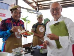 Serunya Lomba Masak Bapak-bapak Forkopimda di Mamuju