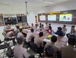 Karo Ops Polda Sulbar Pimpin Rapat Anev Operasi Pekat Marano