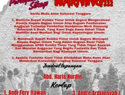 Garuda Muda Anoa Minta Bupati Koltim Copot Kabag Umum
