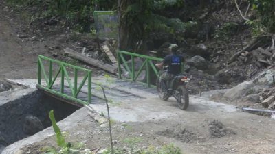 Jembatan Baru Desa Tallambalao, Hasil Kerja Keras TMMD Ke-129 Kodim 1401 Majene Bersama Masyarakat