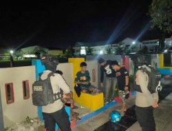 Satuan Samapta Polres Majene Gelar Patroli Malam untuk Antisipasi Kejahatan dan Penyakit Masyarakat