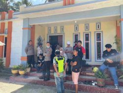 Personel Polsek Pamboang Gerak Cepat Datangi TKP Penemuan Mayat Di Lingkungan Taduang