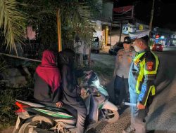 Satlantas Polres Majene Tilang Puluhan Kendaraan Pada Operasi Patuh Marano 2024