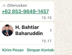 Nama Pj Bahtiar Kembali Dicatut, Kadis Kominfo Sulbar: Jangan Percaya