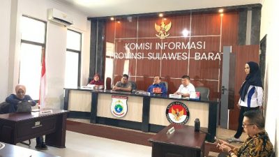 Ketua Komisi Informasi Pusat Berkunjung ke Dinas Kominfo Perss Sulbar, Tinjau Ruang Sidang KI Sulbar