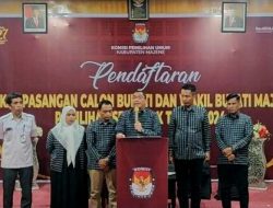 KPU Nyatakan Pilkada Kabupaten Majene Diikuti Dua Bakal Paslon