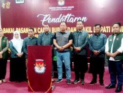 Hanya Dua Pasangan Bacalon Cabup dan Cawabup Pilkada Majene 2024 Mendaftar ke KPU