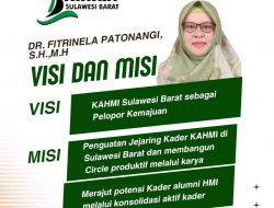 Kandidat Presidium, Fitrinela Patonangi Usung “KAHMI Sulbar Pelopor Kemajuan”