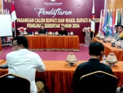 Pengundian Nomor Urut Bapaslon Pilkada Majene Dilaksanakan 23 September 2024
