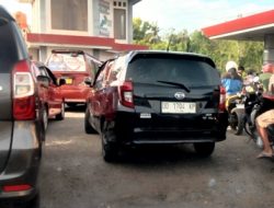 SPBU Kelurahan Lembang Tak Layani Beli BBM Tanpa Barcode