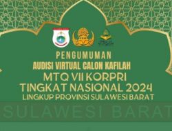 Audisi Virtual Calon Kafilah MTQN VII Korpri Perwakilan Sulbar Berakhir, Berikut 13 yang Lolos