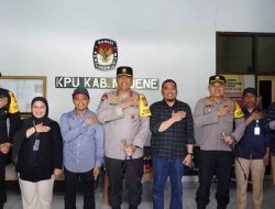 Jelang Pilkada, Kapolda Sulbar Kunjungi Polres Dan Kantor KPU Majene