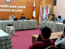 KPU Majene Rakor, Persiapan Debat Antar Paslon Pilkada 2024