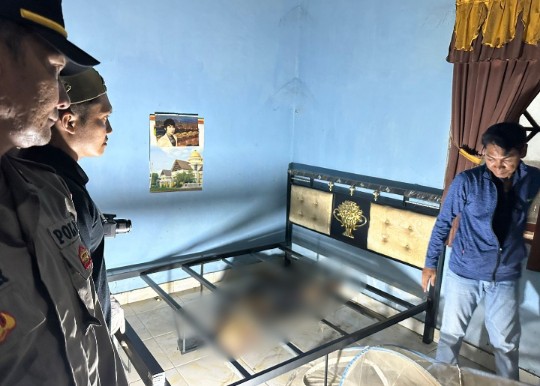 Mayat di kolong ranjang polewali
