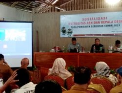Bawaslu Majene Kembali Ingatkan ASN dan Kepala Desa Netral di Pilkada 2024