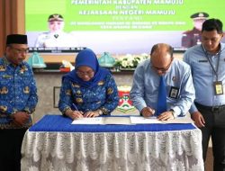 Pemkab Mamuju dan Kejaksaan Negeri Mamuju Teken MoU Penanganan Hukum