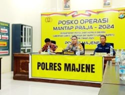 Refleksi Akhir Tahun, Polres Majene Paparkan Penanganan Kasus