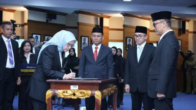 MenPAN-RB Lantik Prof. Zudan Arif Fakrulloh sebagai Kepala BKN, BKD Sulbar Hadir Beri Dukungan