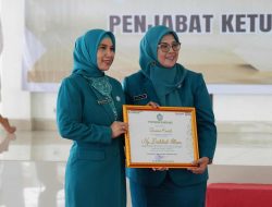 Lantik PJ Ketua TP PKK Polman- Mamasa Bahtiar Harap Maksimalkan Fungsi Posyandu Kawan Asta Cita Presiden