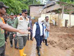 Pj Bahtiar Berkunjung, Korban Bencana Longsor Bahagia Bantuan Berdatangan