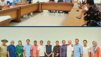 DPRD Sidrap Kunker ke DPRD Sulbar, Bahas Soal Efisiensi Anggaran