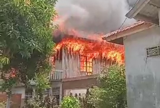 Kebakaran Topore papalang