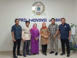 Wakil Ketua Komisi II DPRD Sulbar, Terima Kunjungan Kerja Anggota DPRD Pinrang