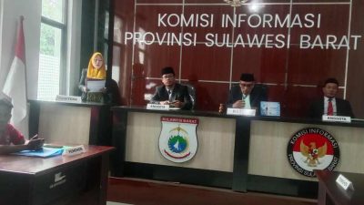 KI Sulbar Kembali Sidangkan Lima Sengketa Informasi : Pemohon dan Termohon Diminta Lengkapi Berkas